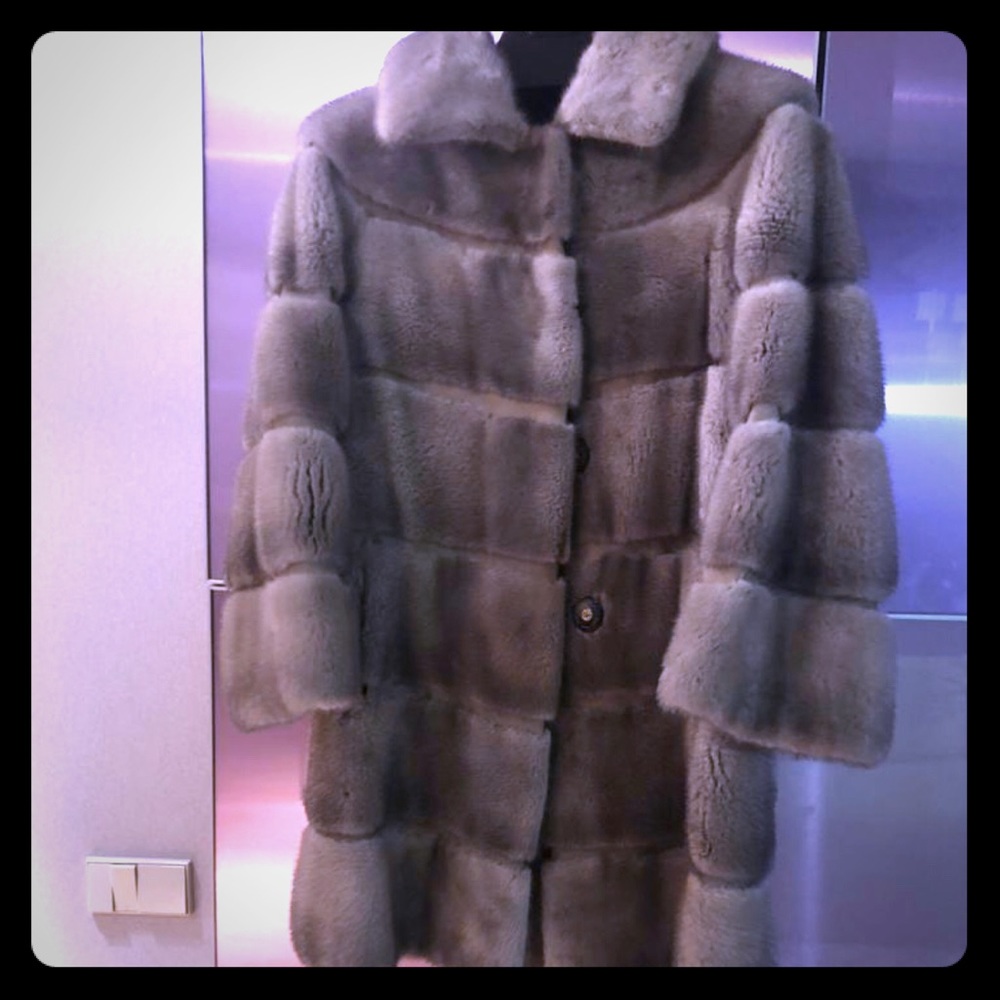 Mink coat